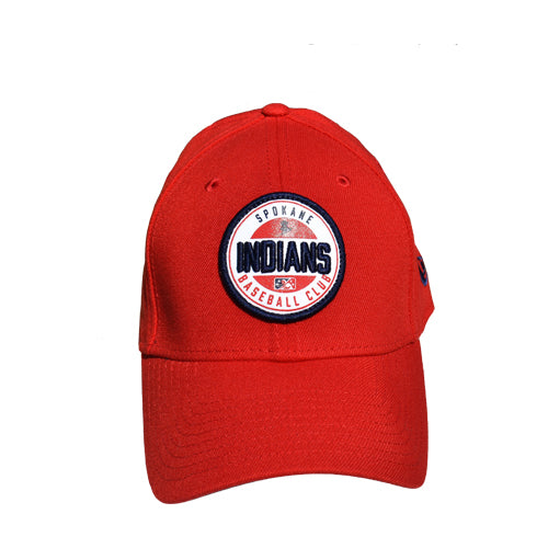 Spokane Indians New Era 39THIRTY Flex Fit Game Day Red Cap