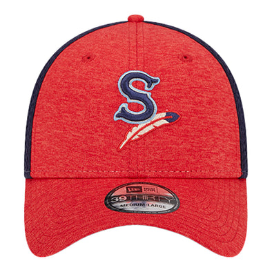 Spokane Indians New Era 39THIRTY Flex Fit Shadow Neo Cap