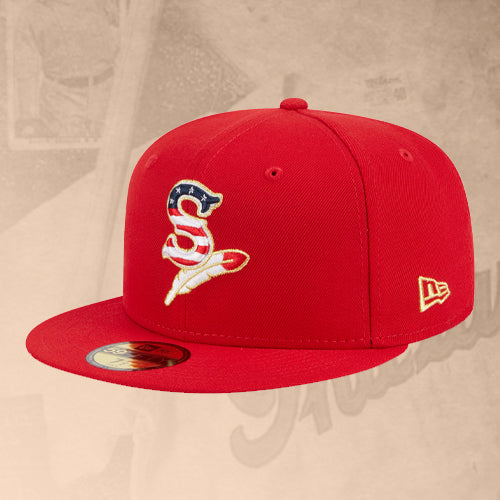 Spokane Indians 2023 Fitted 4th of July Cap