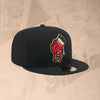 Spokane Indians Fitted King Carl Cap