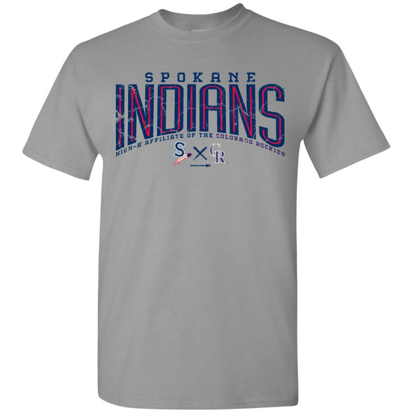 Spokane Indians Gravel Some Rockies Affiliate Tee