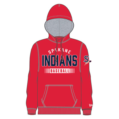 Spokane Indians New Era Red Game Day Hoodie