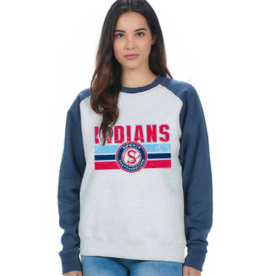 Spokane Indians Ash Salish Crewneck Sweatshirt