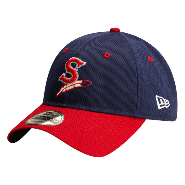 Spokane Indians BP Navy Adj Cap