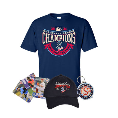 Spokane Indians 2024 Champions Tee Bundle