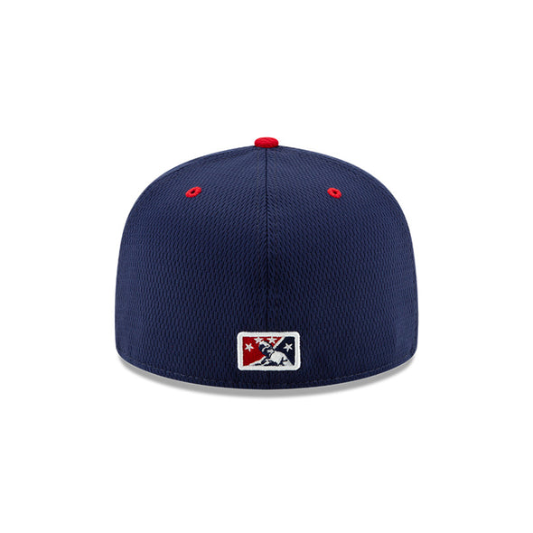 Spokane Indians New Era 59FIFTY Fitted BP Navy Home Logo Cap