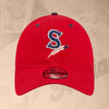 Spokane Indians Home Logo Red Adjustable Cap
