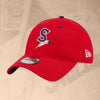 Spokane Indians Home Logo Red Adjustable Cap