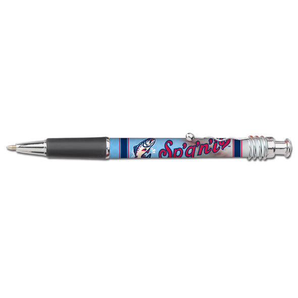 Spokane Indians Light Blue Redband Trout Jazz Pen