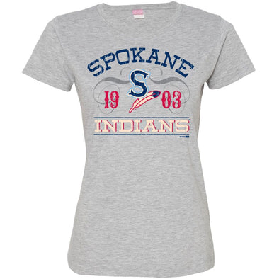 Spokane Indians Ladies Heather Yosemite Tee