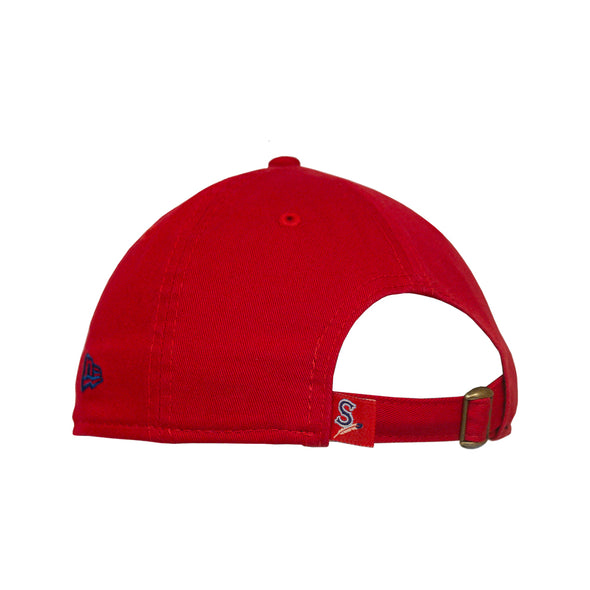 Spokane Indians Ladies New Era Red Throwback Adj Cap