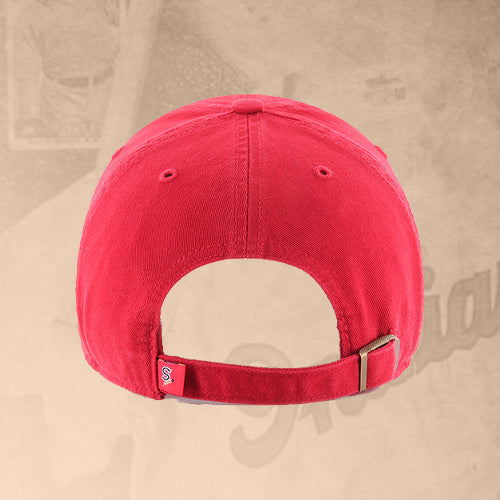 Spokane Indians Logo Adjustable Red Cap