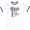Spokane Indians White Ringer Tee