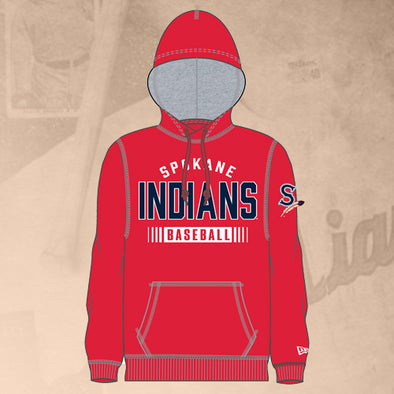 Spokane Indians New Era Red Game Day Hood