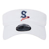 Spokane Indians NE White Visor