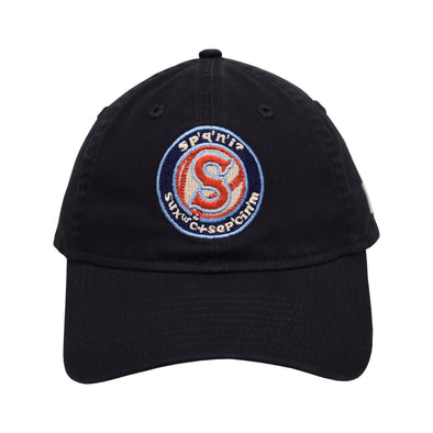 Spokane Indians New Era 9TWENTY Salish Logo Navy Adjustable Cap