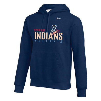 Spokane Indians Nike Navy Hooded Sweatshirt