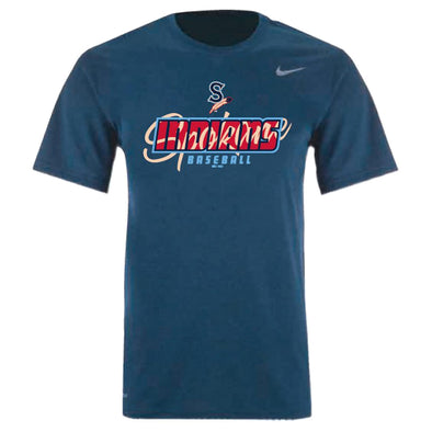 Spokane Indians Nike Navy SS Dri-Fit Tee