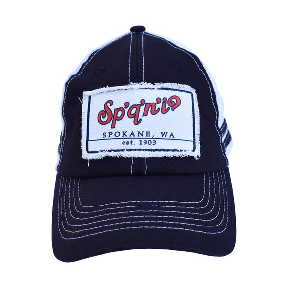 Spokane Indians Navy Orion Snapback Cap
