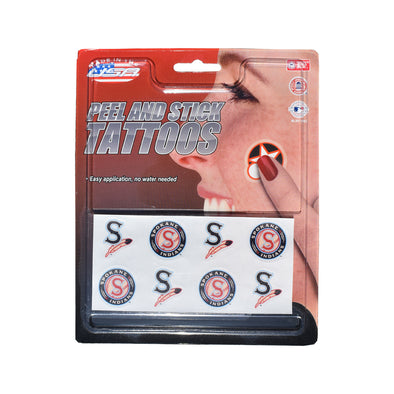 Spokane Indians Peel & Stick Tattoo Set