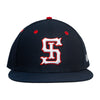 Spokane Indians New Era 59FIFTY Fitted Navy SI Throwback Cap
