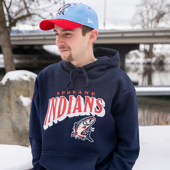 Spokane Indians Navy Redband Hoodie
