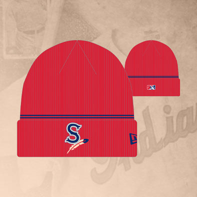 Spokane Indians New Era Sport Knit Red Cap