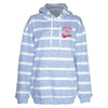 Spokane Indians Ladies Blue Striped Hoodie