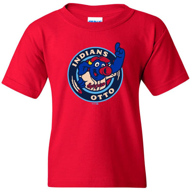 Spokane Indians Toddler Otto Logo Red Tee