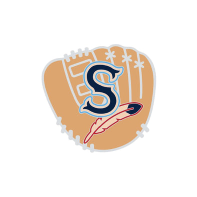 Spokane Indians Glove Lapel Pin