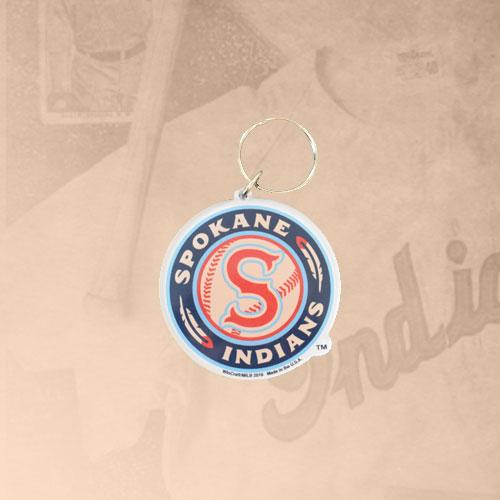 Spokane Indians Logo Acrylic Key Chain