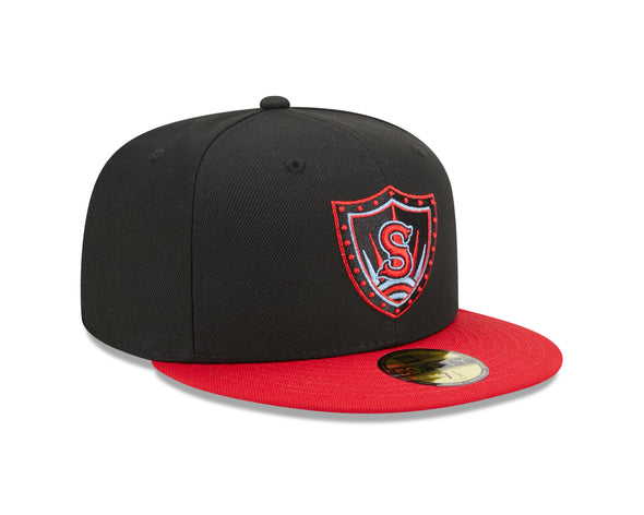 Spokane Indians Marvel's Defenders of the Diamond New Era 59FIFTY Fitted Cap