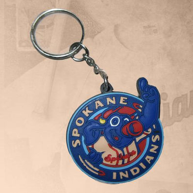 Spokane Indians Otto Key Chain - Rubber