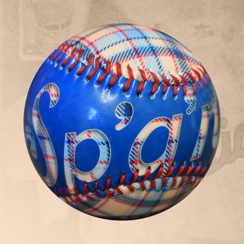 Spokane Indians Plaid Salish Logo Baseball