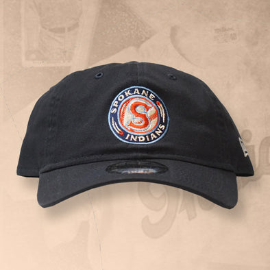 Spokane Indians Logo Navy Adjustable Cap
