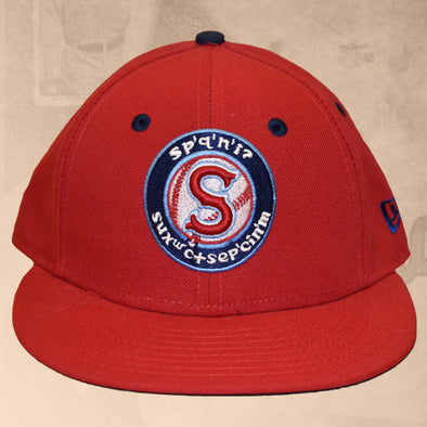 Spokane Indians Fitted Red Low Crown Cap