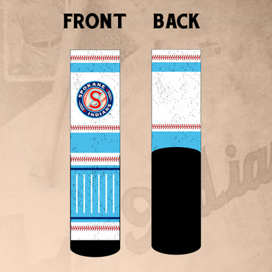 Spokane Indians Stadium Stripe Logo Socks